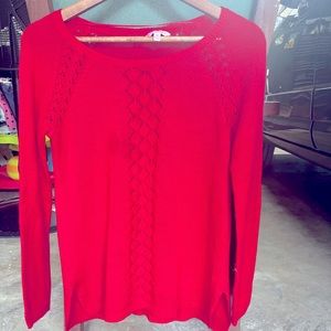 Red candies sweater Medium